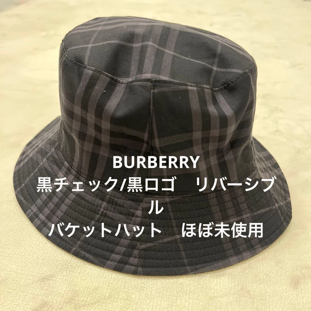 BURBERRY ブラック バケットハット M Burberry Women's Black Bucket Hats for sale | eBay