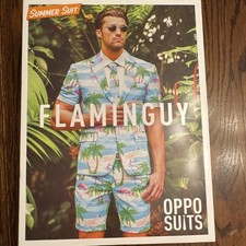 OppoSuits Flaminguy 3-Piece Tropical Suit US ...