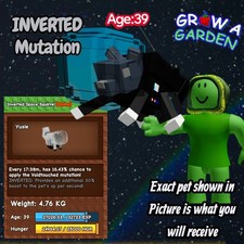 INVERTED Space Squirrel Pet. Age/Weight Shown In Photo. Grow A Garden. Same Day