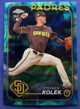 2024 Topps Chrome Update Series - Stephen Kolek #USC66 Aqua & Blue Lava Lamp...