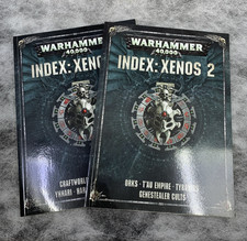 Indice: Xenos 1 & Xenos 2 - Warhammer 40.000 - Games Workshop Rulebooks - NUOVO