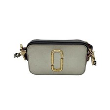 Borsa a tracolla MARC JACOBS M0012007 per fotocamera in pelle grigia da donna