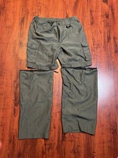 Boy Scouts Pants Shorts Youth XL Green Cargo BSA Switchback Uniform Cargo