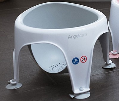 Angelcare Soft Touch Baby Badewannensitz Grau 