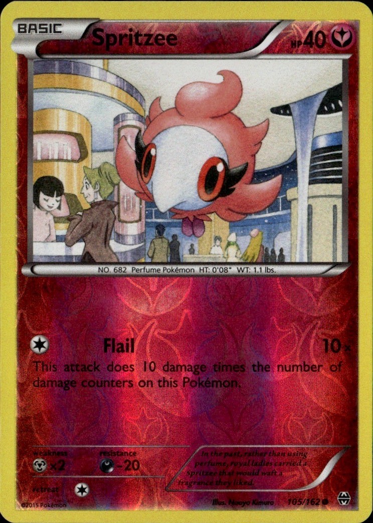 Spritzee Common BKT XY - BREAKthrough 105/162 LP