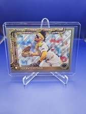 2025 Topps Holiday - William Contreras #H21 Holiday Silver Glitter