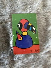 Telefonkarte mit dem Papagei von Otmar Alt