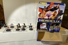 Heroclix Teen Titans Gravity Feed Case 2013 w 24 boosters - 9 open, 15 unopened