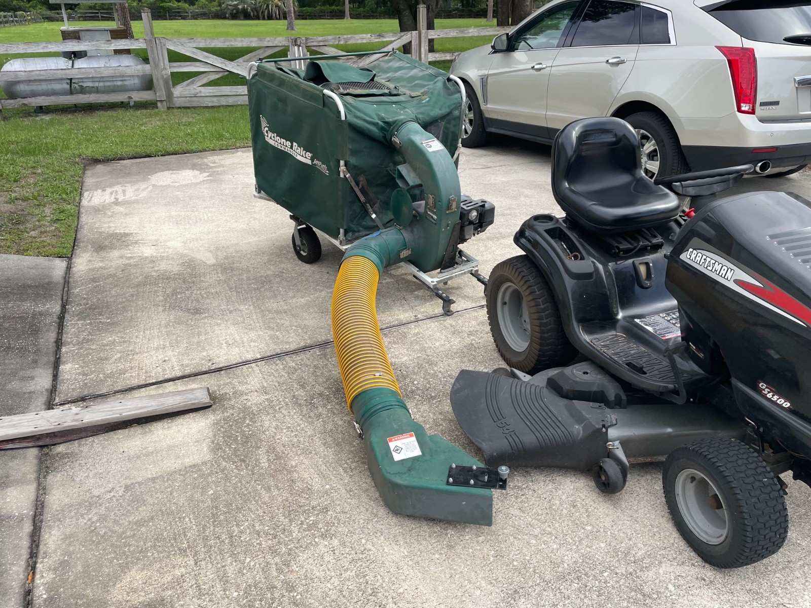 Cyclone Rakke Used Cyclone Rake (Model