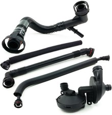 BMW Crankcase Vent PCV CCV Valve Hose Kit for E46 E60 E39 X3 X5  Crankcase