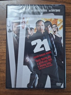 21 Kevin Spacey Blackjack Movie on DVD New/Sealed French version included (2008)