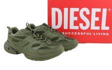 DIESEL Men Sneakers S-Serendipity Pro-X1 EU42 Green Panel Low Top RRP275 DDP