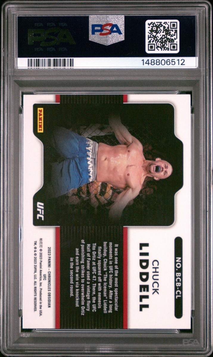 2023 Panini Chronicles UFC - Panini Direct Obsidian Black Color