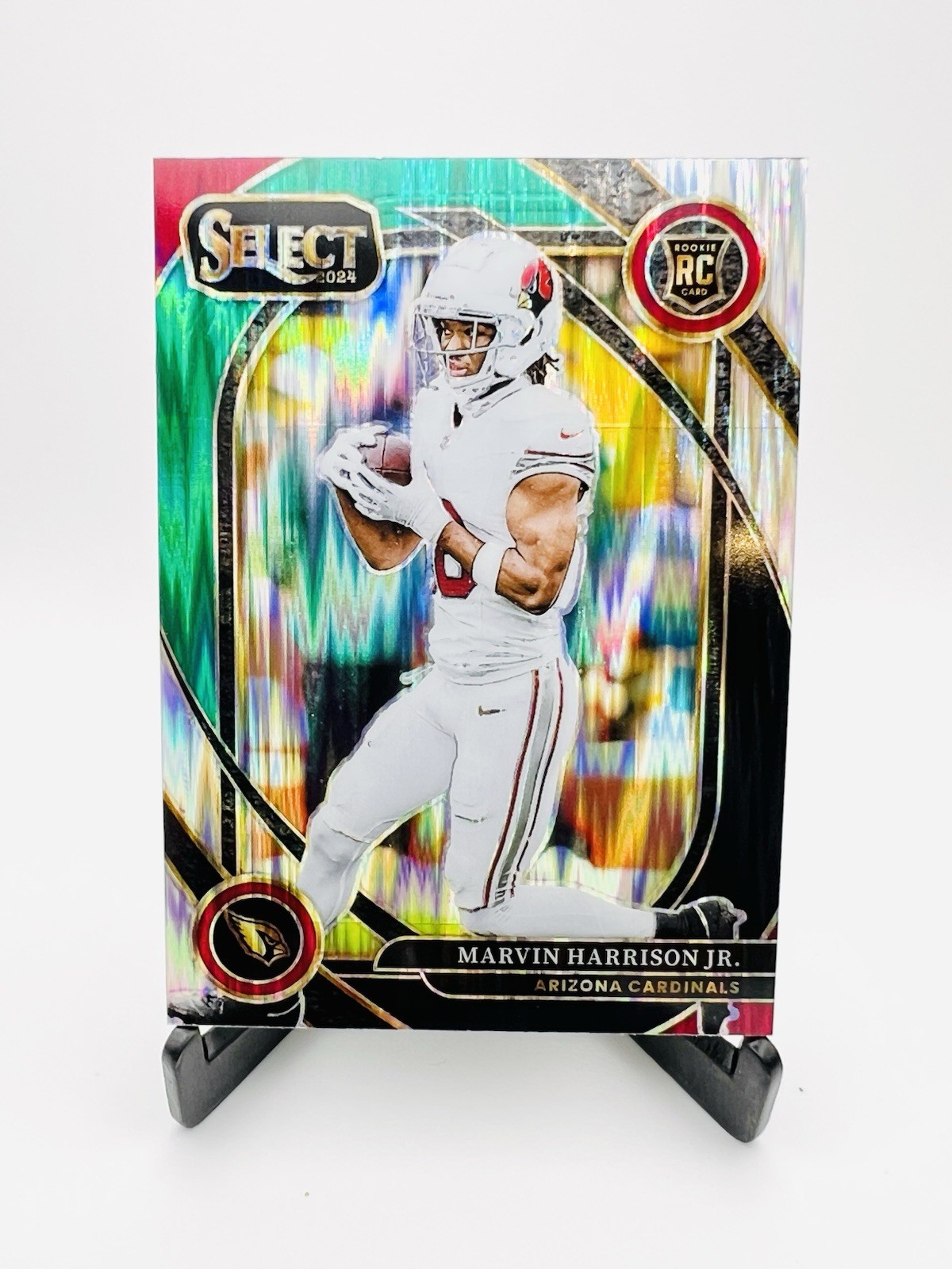 2024 Panini Select Marvin Harrison Jr. #219 Club Level Black & Green Shock