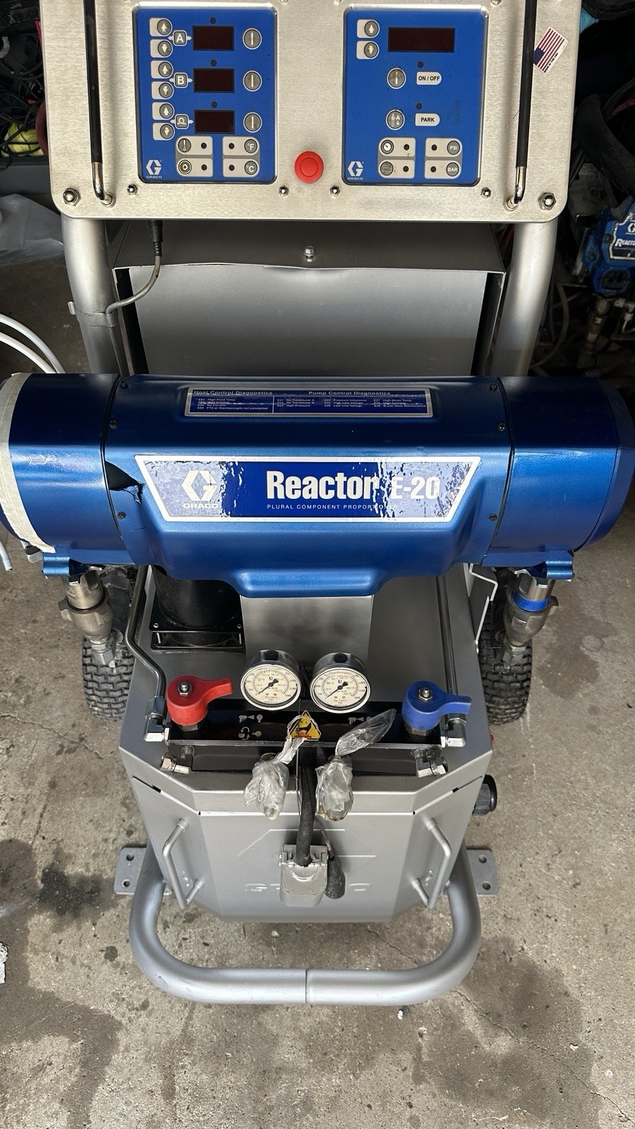 GRACO REACTOR E-20 PROPORTIONER 230V Single Phase