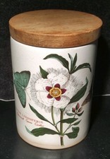 PORTMEIRION BOTANIC GARDEN 13.5cm STORAGE JAR - Spanish Gum Cistus