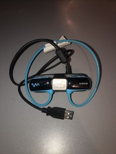 Sony Sports Waterproof Swim Walkman MP3 Player BCR-NWW270 Blue Rock/Metal Songs