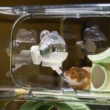 Automatic Pet Water Dispenser Magnetic Rack Hamster Water Bottle  Rodent Care