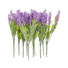 VBS XXL Lavendel-Pick Lavendula 10 Stk 34 cm k&uuml;nstliche Blumen Deko Set