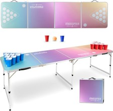 Beer Pong Tisch Bier Set Club inkl. Bälle Be...