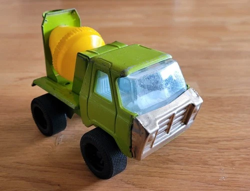 1970s VINTAGE TONKA TOYS JAPAN PRESSED STEEL CEMENT MIXER TRUCK