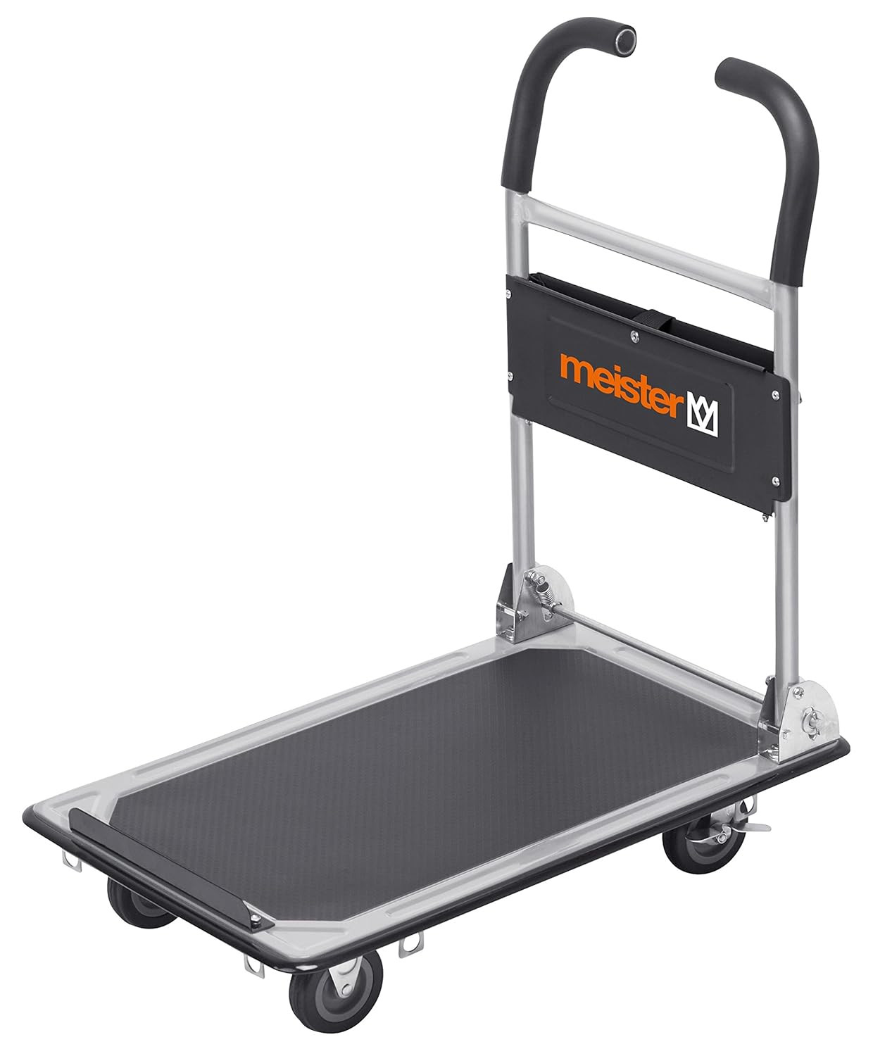 Carrello a mano pieghevole con manico retrattile