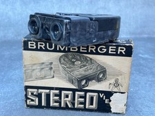 BRUMBERGER STEREO SLIDE VIEWER 1265 IN ORIGINAL BOX VINTAGE OPTICS BOXED