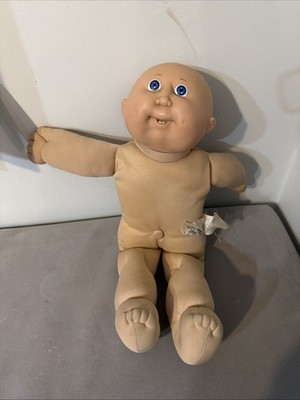 Vintage 1986 OK Cabbage Patch Doll Head Mold #10, Two Bottom Teeth