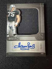 2025 Panini Silhouette Howie Long Jersey Auto #/99 Raiders