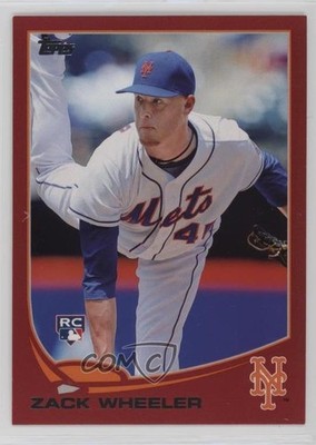 2013 Topps Update Target Red Zack Wheeler #US50 Rookie RC i6e