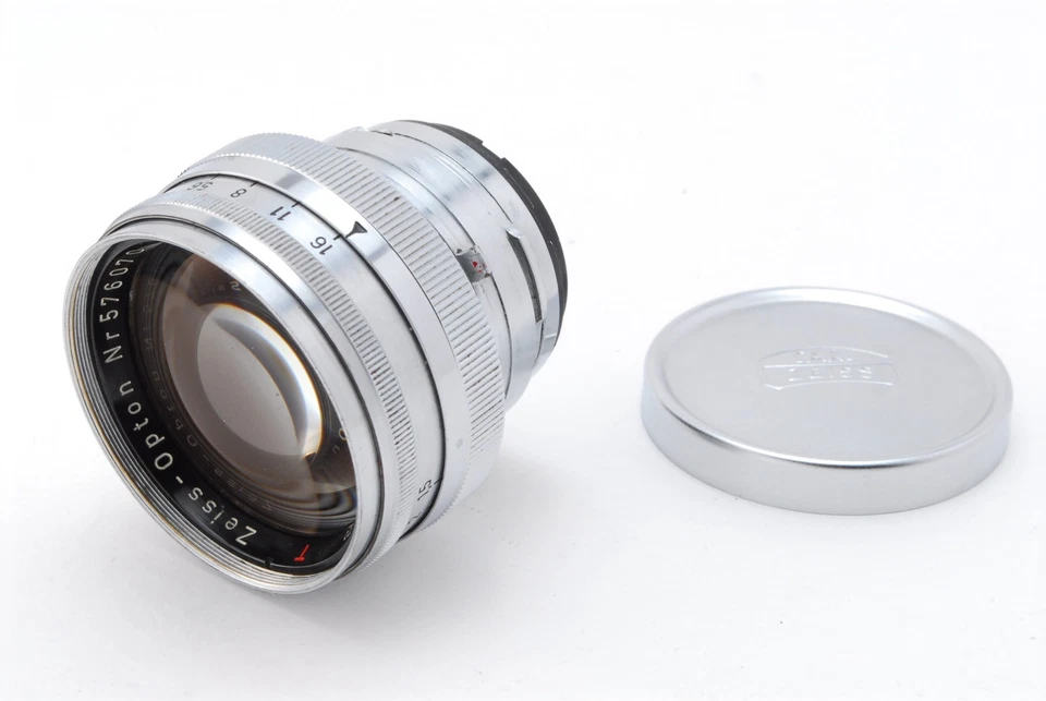 [Near MINT] Zeiss Opton Sonnar 5cm 50mm f/1.5 Contax Rangefinder Lens From JAPAN - Image 2 of 4