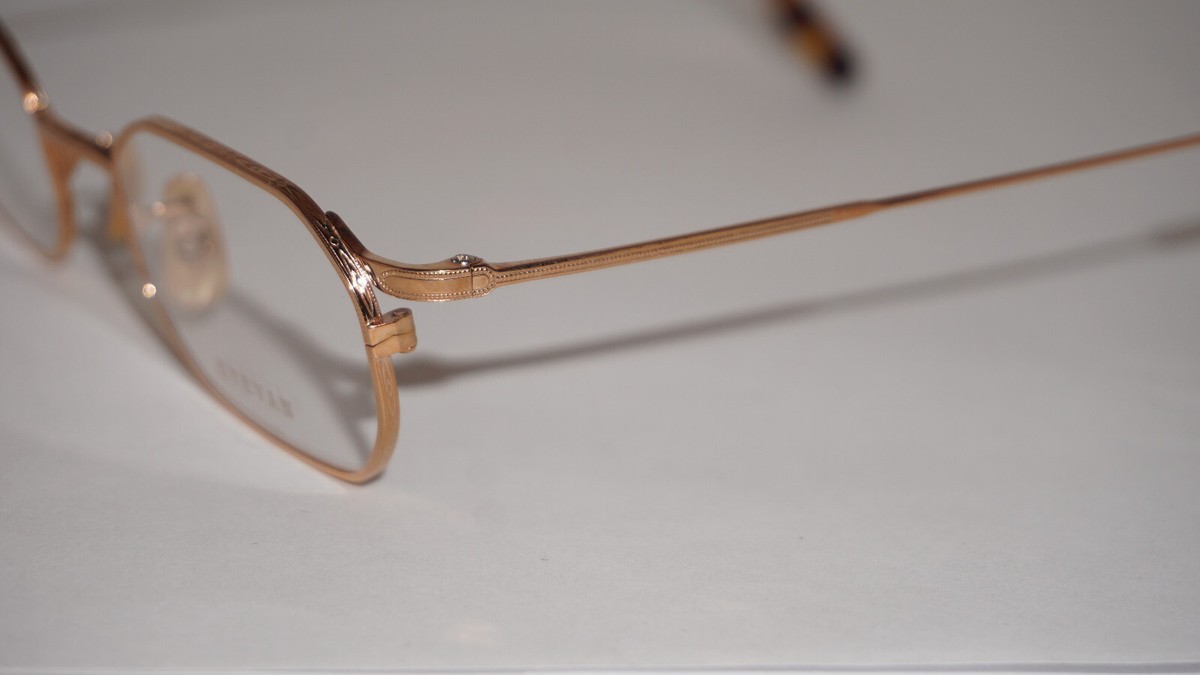 EYEVAN Eyeglasses SWINGER Hexagon Rose Gold 46 21 145 | eBay