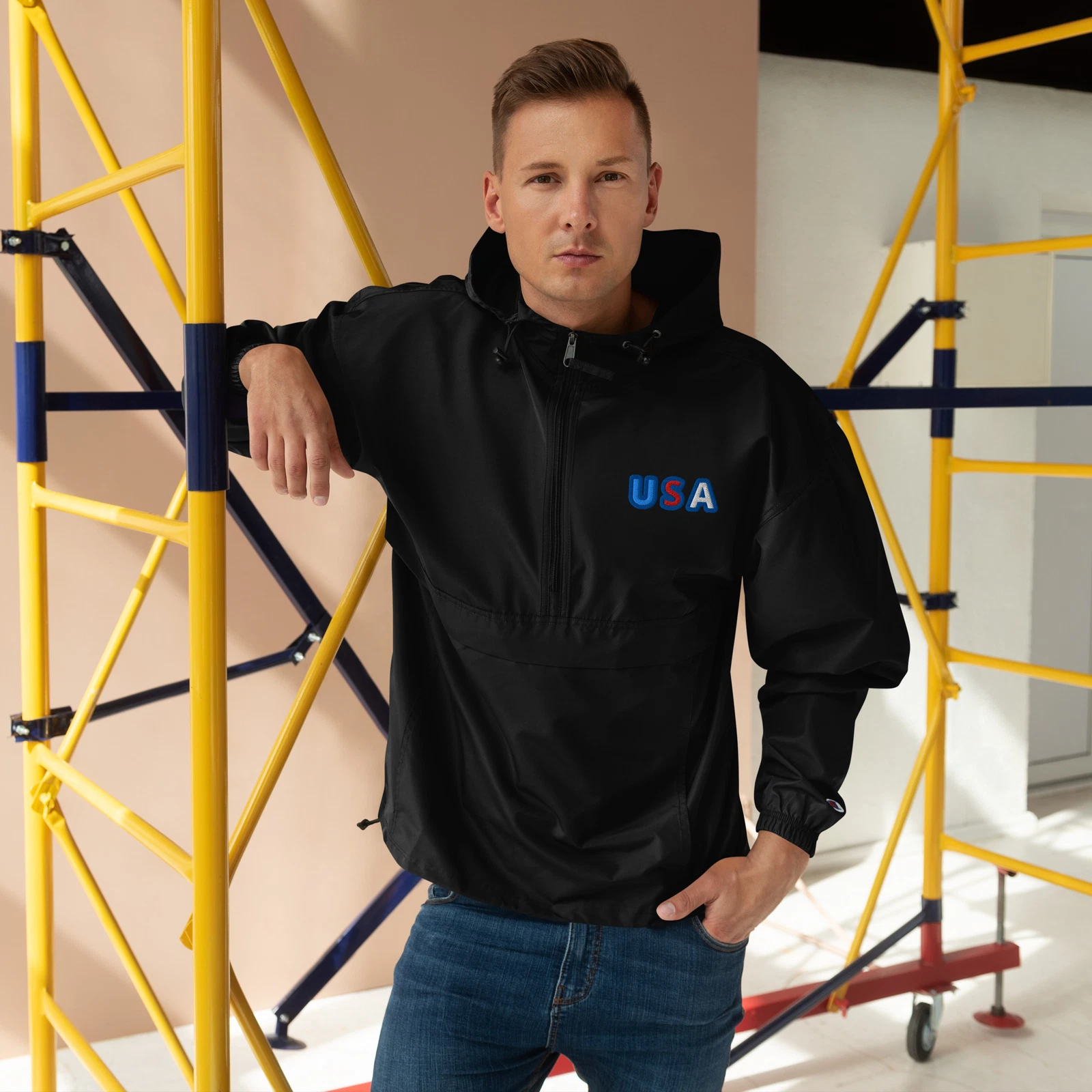 USA Champion Sports Packable Jacket
Opens in a new window or tab