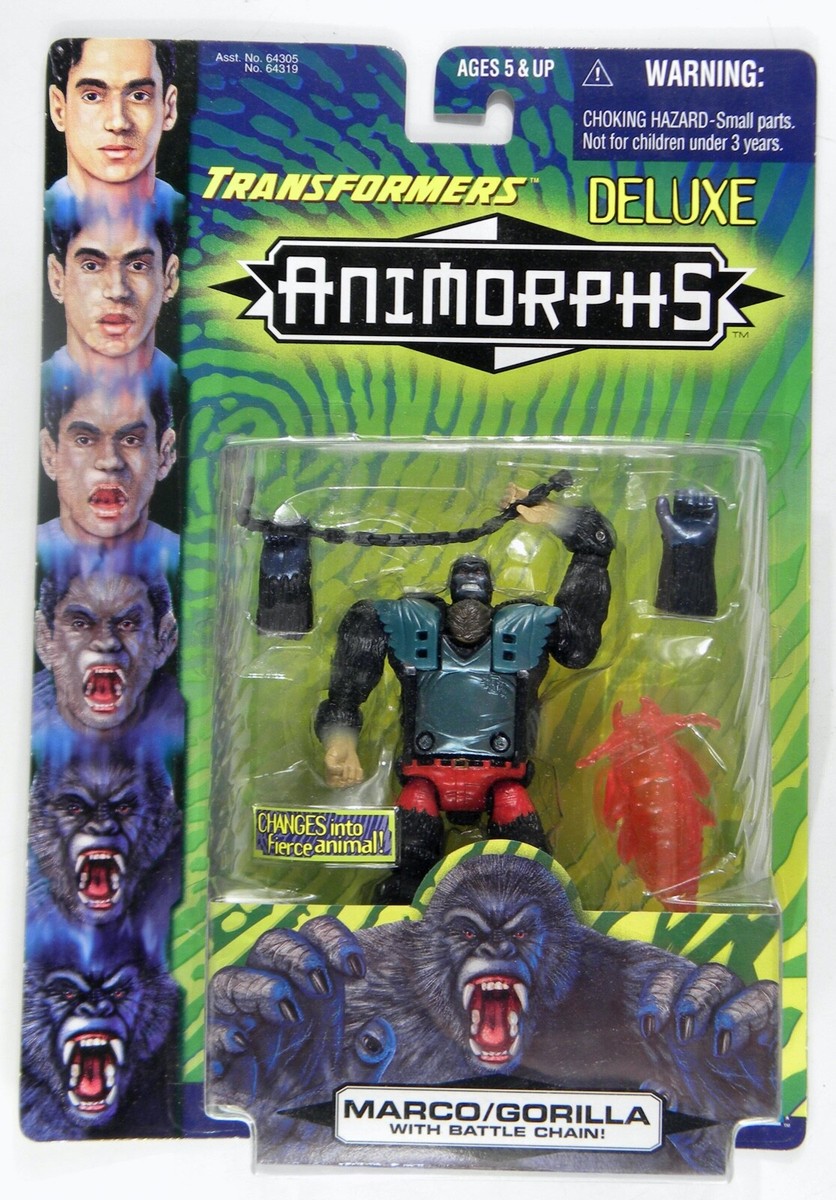 Hasbro 1998 Transformers Beast Wars Deluxe Animorphs Marco Gorilla