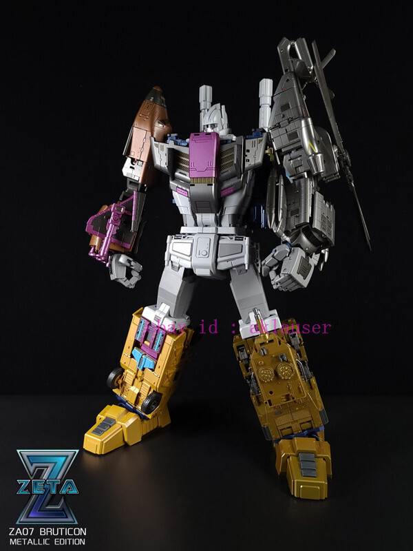 Perfect Zeta Toys Za07 Bruticus Diecast Chest Edition Action Perfect Zeta Toys Za07 Bruticus Diecast Chest Edition Action
