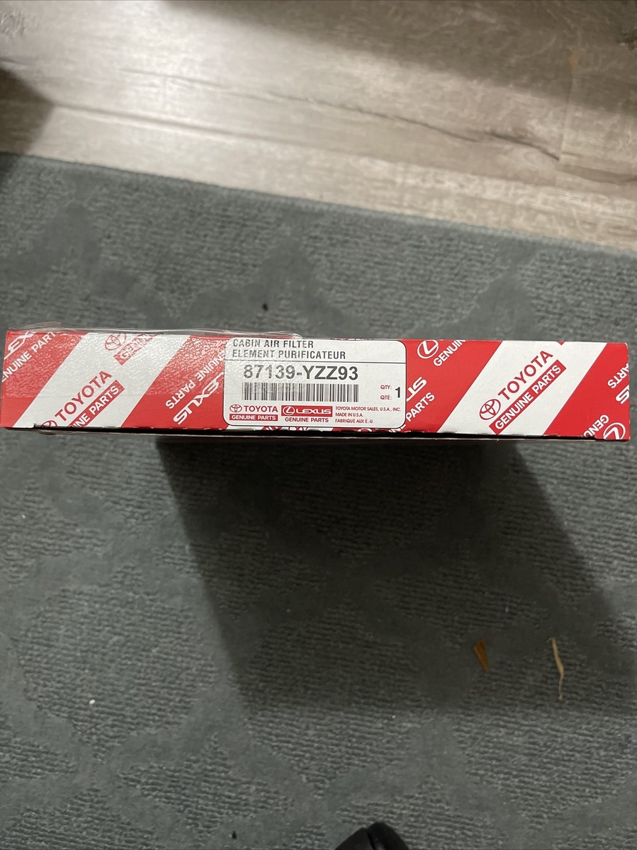 LEXUS TOYOTA OEM FACTORY CHARCOAL CABIN FILTER 87139YZZ93 G1N for