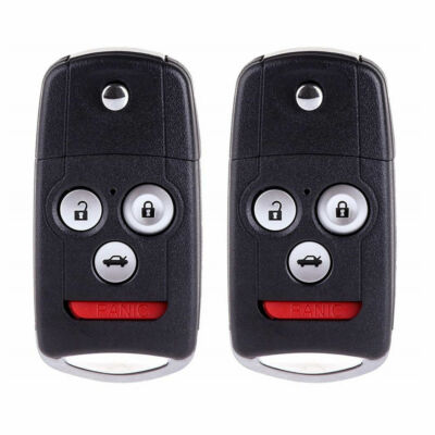2pcs Remote Key shell for Acura TL TSX ZDX MDX RDX Honda N5F0602A1A ...