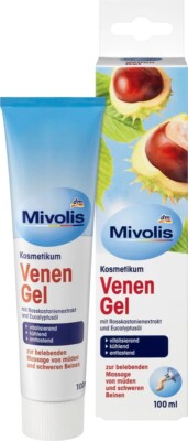 Mivolis Venengel für müde und schwere Beine, 100 ml