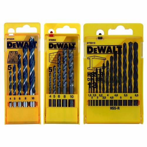 DeWALT Drill Bits Set Masonry Brick 