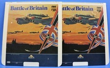 CED VIDEODISC BATTLE OF BRITAIN Michael Caine Trevor Howard 1969 G 2-Disc Set