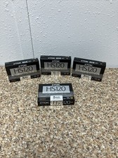 TDK HS120 8mm Video Cassette Tape Lot Of 4 Sealed Brand NEW P6-120