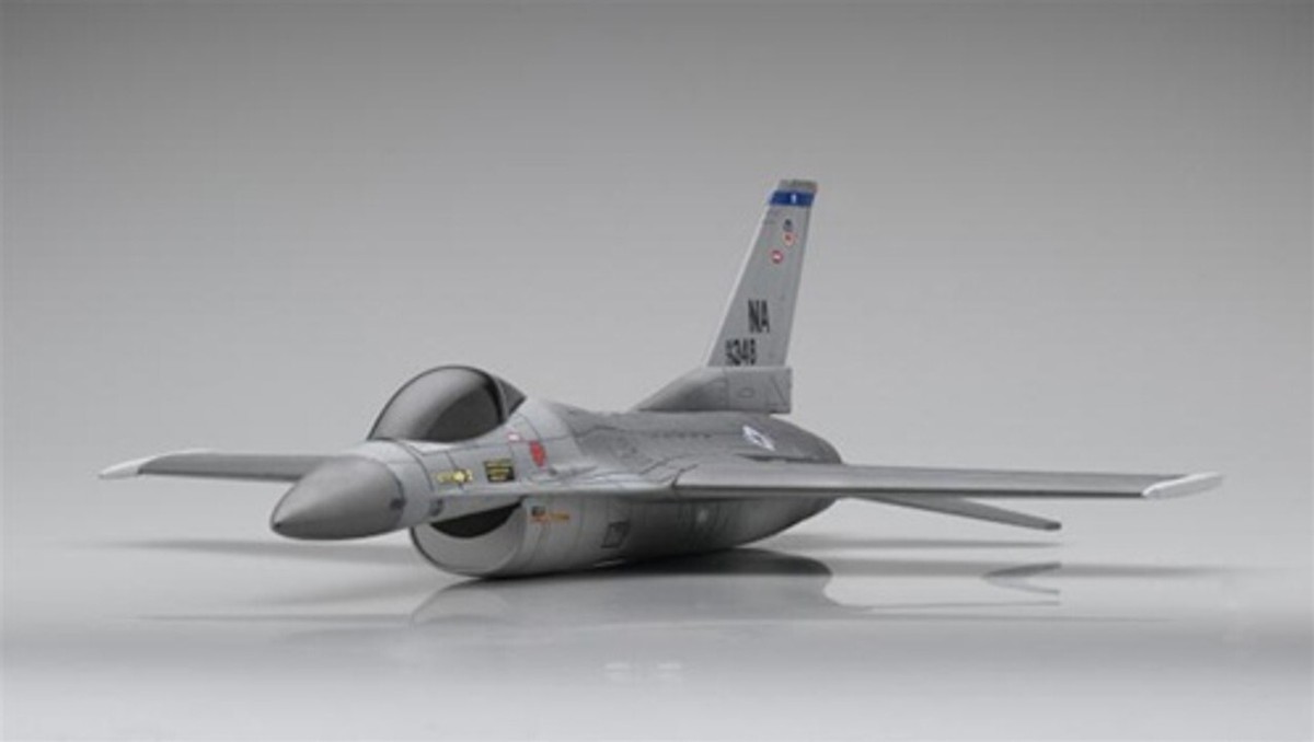 KYOSHO F-16 DF55 EDF ELECTRIC JET RC AIRPLANE PIP WITH MOTOR FAN