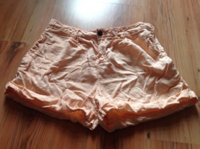 Zara Basic kurze Hose, Shorts, Hot Pants Gr. 38, M lachs farben TOP !!!