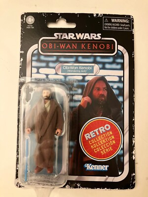Star Wars Obi-Wan Kenobi (Kenobi - Wandering Jedi) Action Figure Kenner Retro
