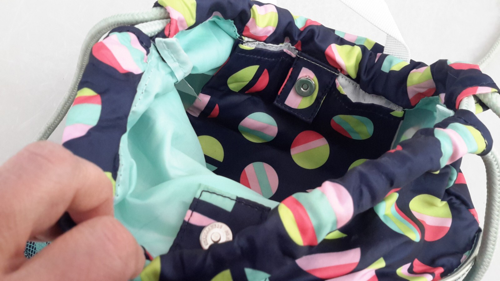 Target Multocolor Drawstring Backpack Knapsack Ba… - image 11