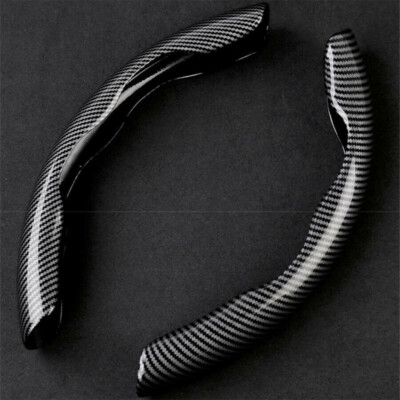 Carbon Fiber Look Universal Auto Lenkrad Booster Abdeckung Anti-Rutsch Zubehör