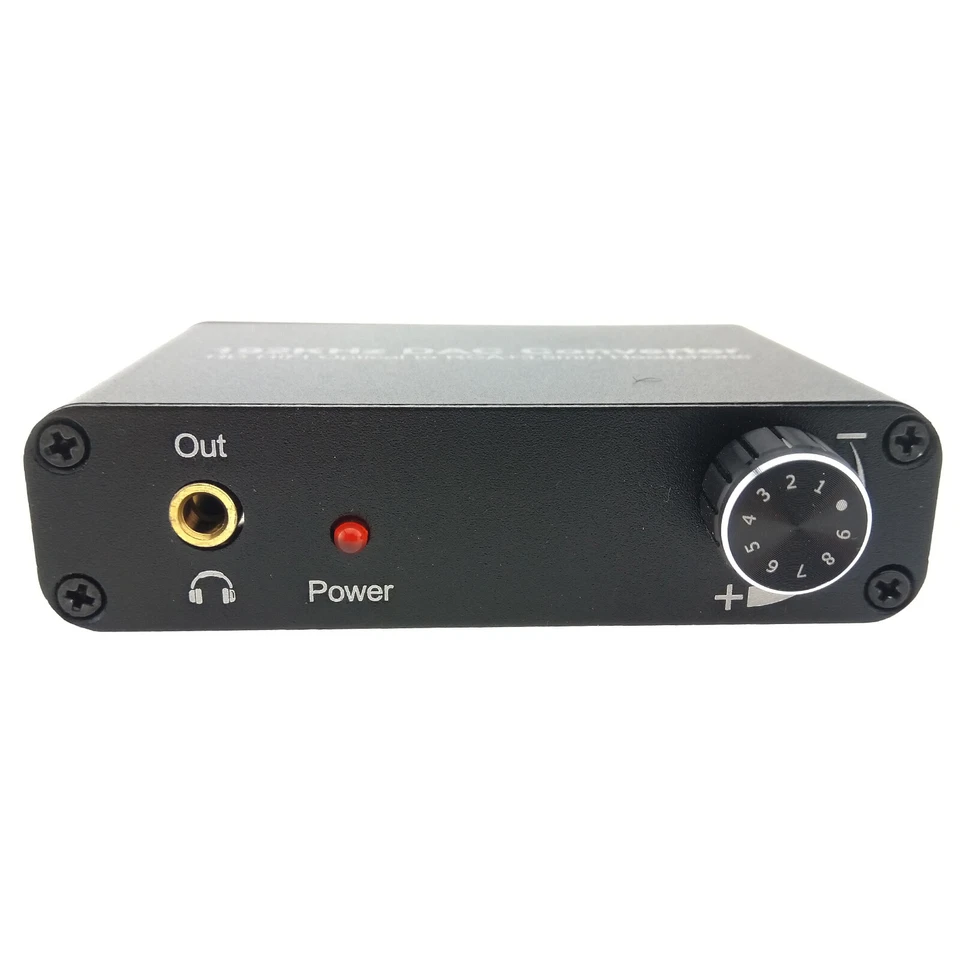 Optical to Analog Adapter DAC Converter Toslink Coaxial Input RCA 3.5mm Output - Image 3 of 4