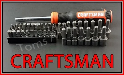 CRAFTSMAN HAND TOOLS 50pc Magnetic Torx Handle Screwdriver / Nut driver set !!