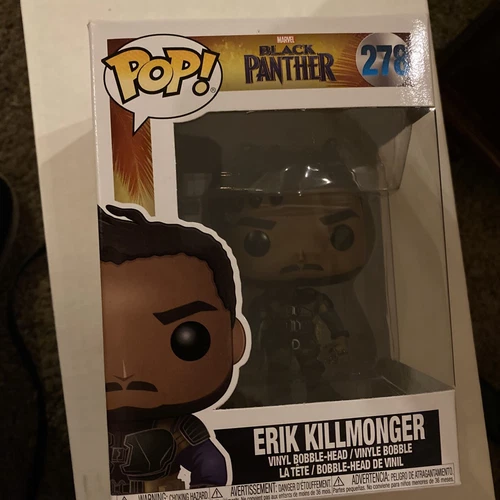 Funko Pop! Marvel: Black Panther - Erik Killmonger #278 (Michael B. Jordan)