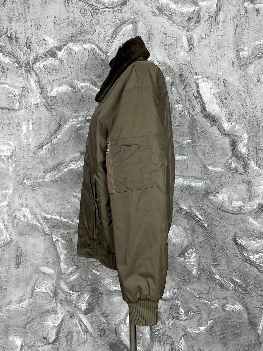 Sears Work Leisure Made In Japan Vintage Fur Bomber Jacket